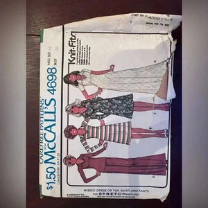 Vintage sewing pattern